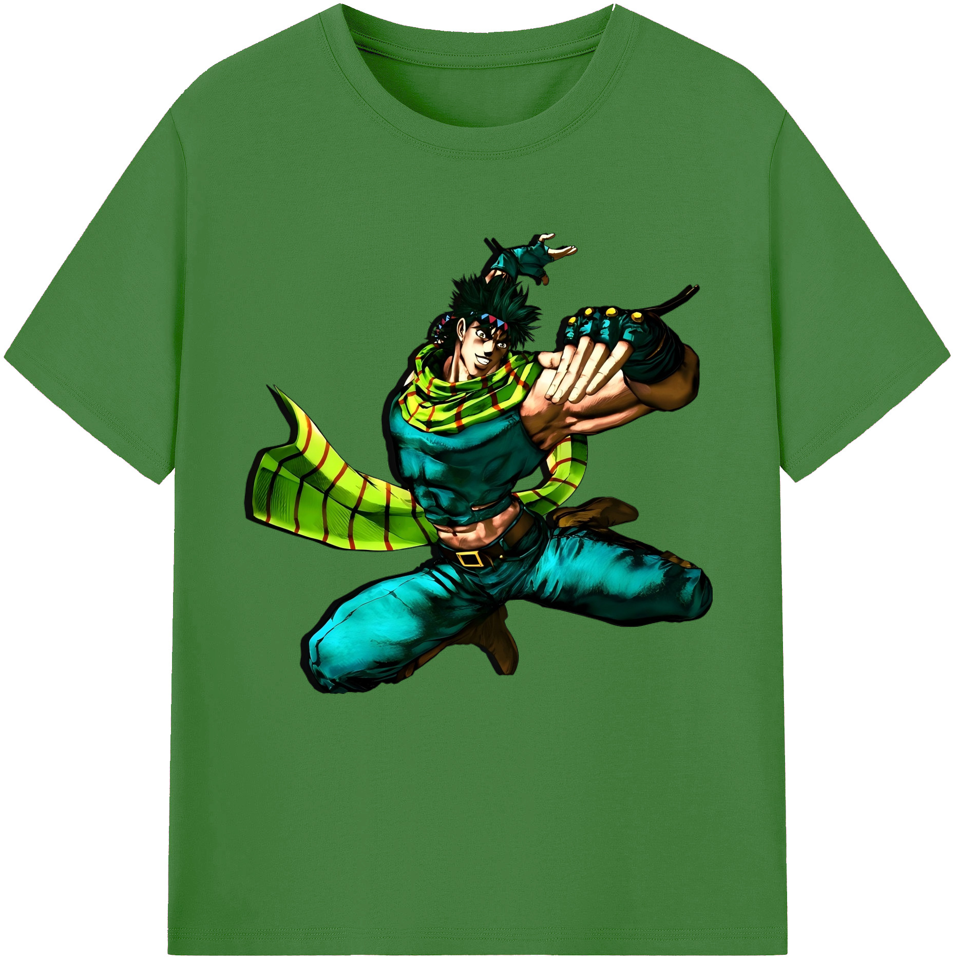 （画像用） ジョジョの奇妙な冒険 ジョセフ?ジョースター JoJo's Bizarre Adventure Joseph Joestar レディースカジュアルプリントTシャツ（綿100％）